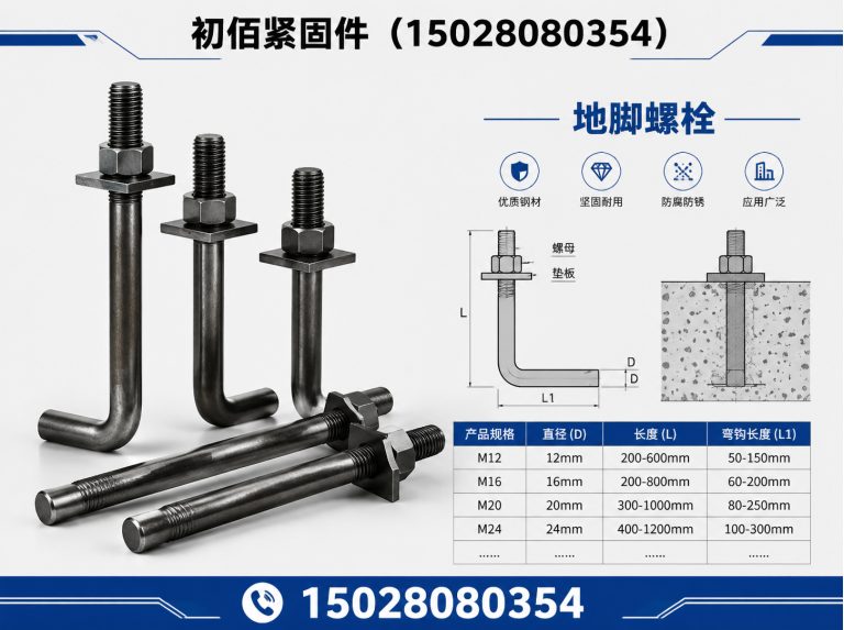 永年区地脚螺栓展示图